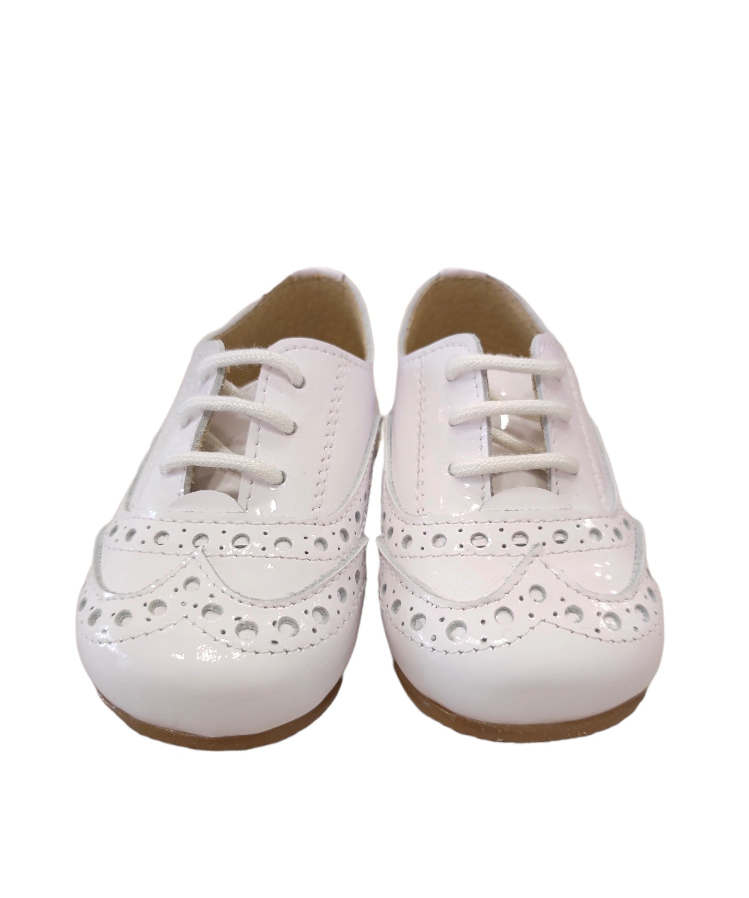 Scarpa Inglesina Primi Passi Bambino In Vernice Lucida RIZITOS B2119 - RIZITOS - LuxuryKids