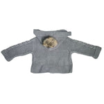Cappotto Doppiopetto Con Cappuccio Sfoderato In Caldo Cotone Neonato A&J 114 - A&J - LuxuryKids
