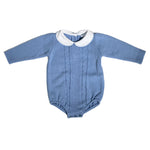 Pagliaccetto Intero Invernale Azzurro Neonato SARDON MC159 - SARDON - LuxuryKids