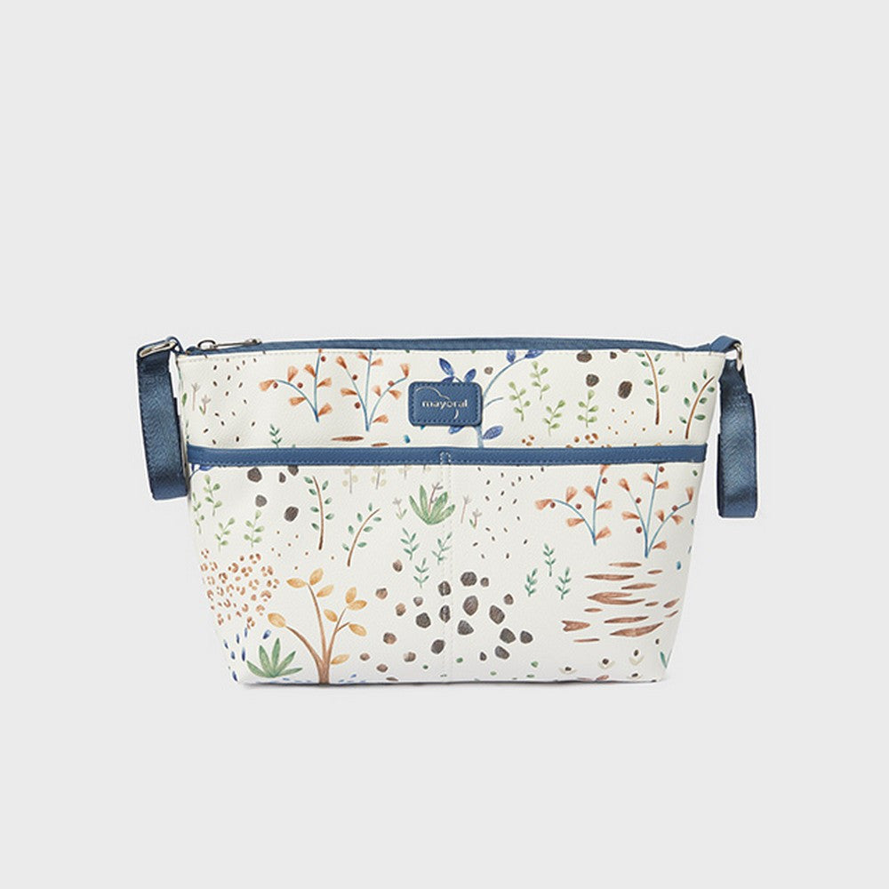 Necessaire-Organizer Stampato In Ecopelle Panna Con Zip Per Mamme MAYORAL 19205 - MAYORAL - LuxuryKids