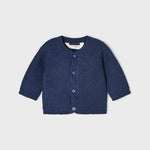 Cardigan In Caldo Cotone Girocollo Neonato MAYORAL 2391 - MAYORAL - LuxuryKids