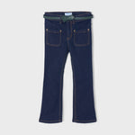 Jeans Flared Fit Con Cintura Bambina MAYORAL 4503 - MAYORAL - LuxuryKids