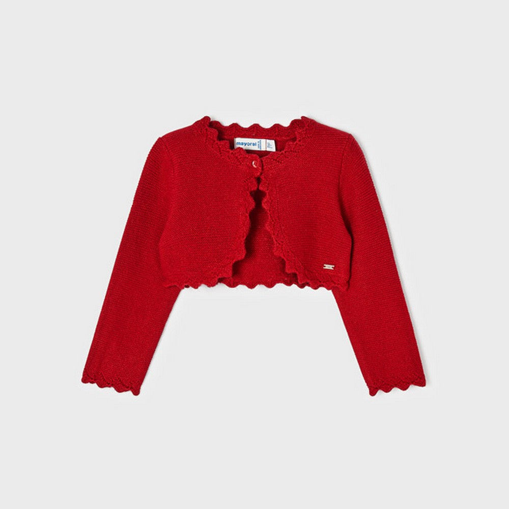 Coprispalle Corto In Caldo Cotone Neonata MAYORAL 308 - MAYORAL - LuxuryKids