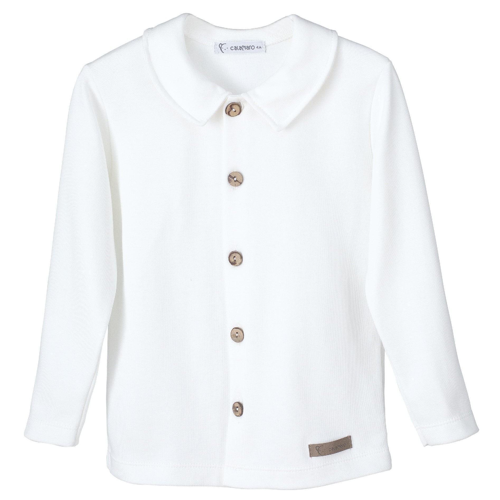 Camicia In Maglia Caldo Cotone Bambino-a CALAMARO 15021 - CALAMARO - LuxuryKids