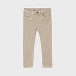 Pantalone In Velluto A Costine Slim Fit Bambino MAYORAL 537 - MAYORAL - LuxuryKids