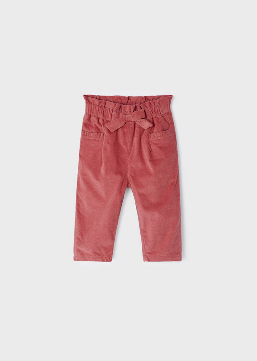 Pantalone Slouchy Fit In Velluto Neonata MAYORAL 2541 - MAYORAL - LuxuryKids