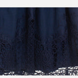 Halbärmliges Kleid aus bestickter Baumwolle für Mädchen PATACHOU 3633584