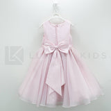 Abito Bambina Cerimonia Elegante Principesco Rosa Sarah Louise 070019 - SARAH LOUISE - LuxuryKids