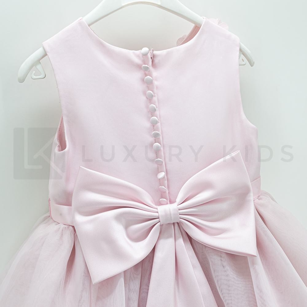 Abito Bambina Cerimonia Elegante Principesco Rosa Sarah Louise 070019 - SARAH LOUISE - LuxuryKids