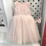 Abito Bambina Cerimonia Elegante Principesco Rosa Sarah Louise 070035 - SARAH LOUISE - LuxuryKids