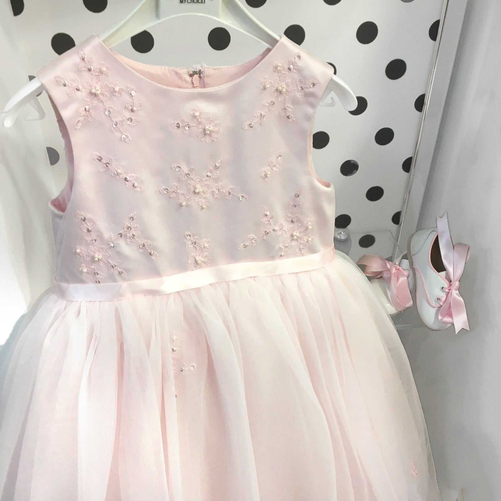 Abito Bambina Cerimonia Elegante Principesco Rosa Sarah Louise 070035 - SARAH LOUISE - LuxuryKids
