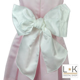 Abito Bambina Cerimonia Elegante Rosa Mimilù 937 - MIMILU' - LuxuryKids