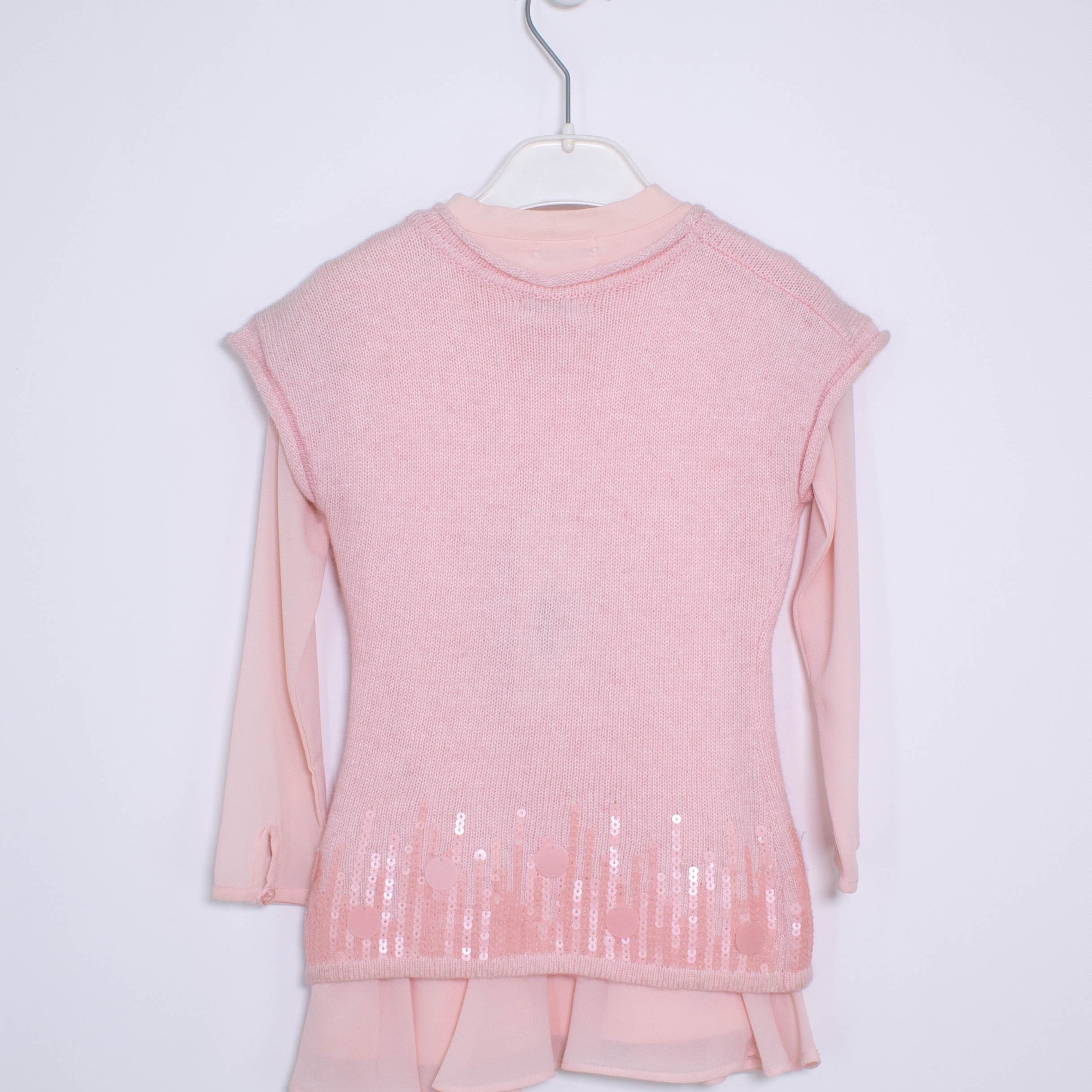 Abito con Paillettes Rosa Bambina Fun&Fun FUNBDR3318 - FUN&FUN - LuxuryKids