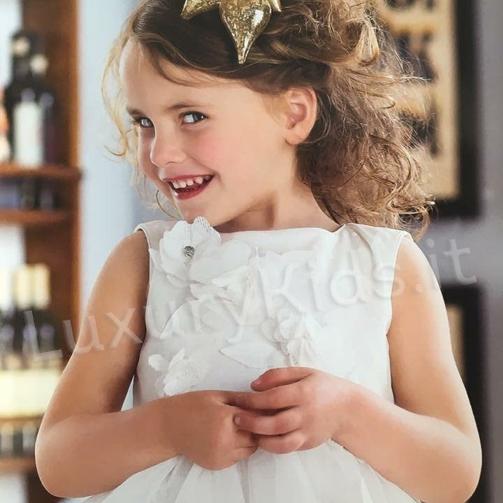 Abito Elegante a Bambolina Cerimonia Bambina Alice P. 584 - ALICE P. - LuxuryKids