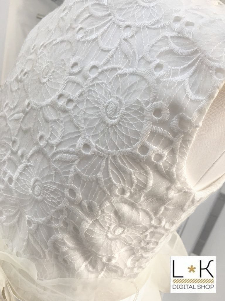 Abito Elegante a Bambolina Cerimonia Bambina Caf 505 - CAF - LuxuryKids