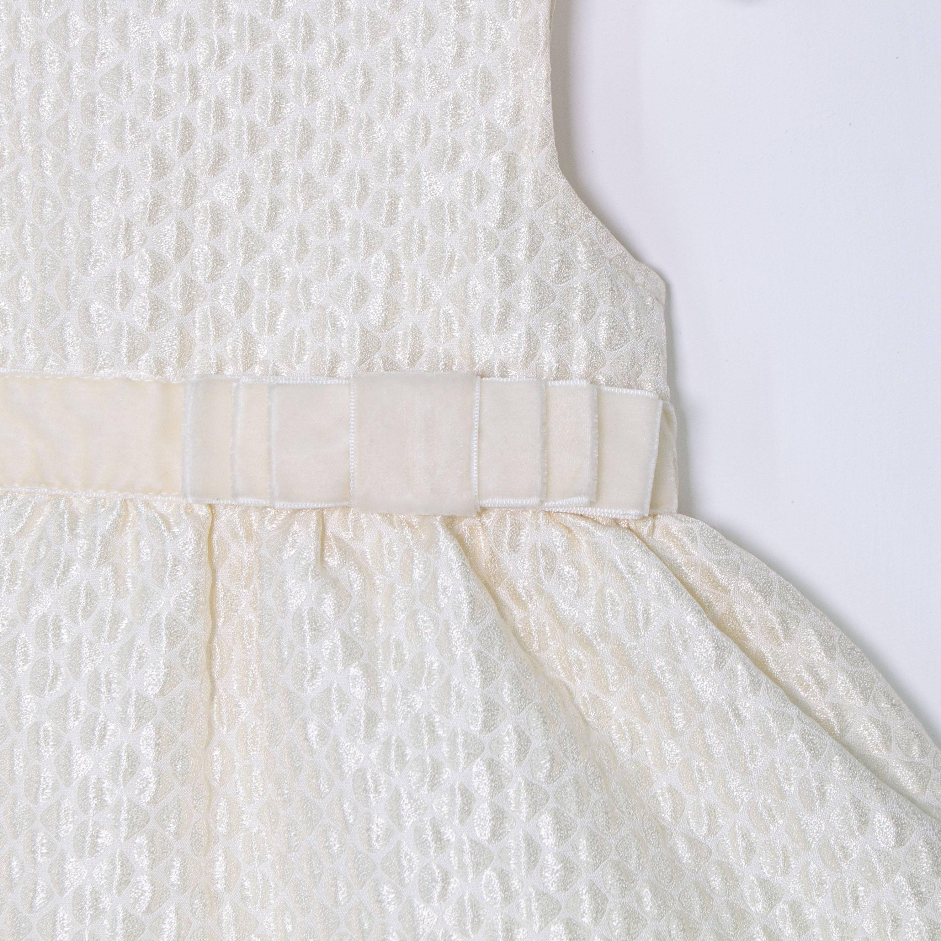 Abito Elegante a Bambolina Neonata Oro She.Ver CHNDR6125 - SHE.VER - LuxuryKids