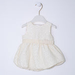 Abito Elegante a Bambolina Neonata Oro She.Ver CHNDR6125 - SHE.VER - LuxuryKids