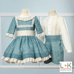 Abito Elegante Cerimonia Bambina Creaciones Marigar 2304 - Creaciones Marigar - LuxuryKids