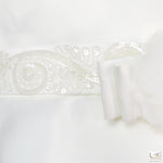 Abito Elegante Cerimonia Bianco Bambina Le Chicche ABR18 - LE CHICCHE - LuxuryKids