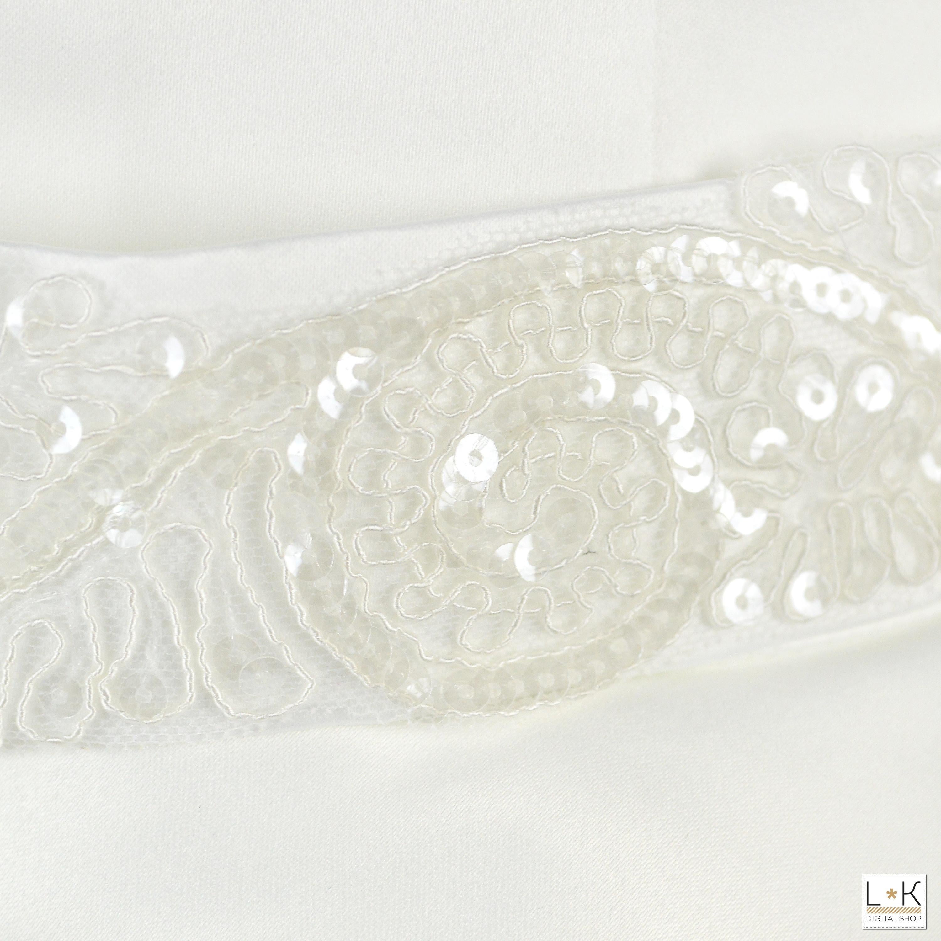 Abito Elegante Cerimonia Bianco Bambina Le Chicche ABR18 - LE CHICCHE - LuxuryKids