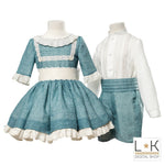 Abito Elegante Cerimonia Neonata Creaciones Marigar 2304 - Creaciones Marigar - LuxuryKids