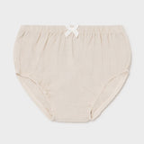 Abito Elegante Con Culotte In Tulle Sabbia Neonata MAYORAL 1823 - MAYORAL - LuxuryKids