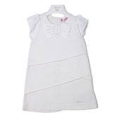 Abito Elegante con Fiocco Neonata Panna Liu Jo H62034 - LIU JO - LuxuryKids