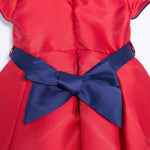Abito Elegante da Cerimonia Rosso Bambina ISABEL 63048 - ISABEL - LuxuryKids