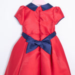 Abito Elegante da Cerimonia Rosso Bambina ISABEL 63048 - ISABEL - LuxuryKids