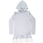 Abito In Caldo Cotone Grigio Bambina Take Two A00303 - TAKE TWO - LuxuryKids