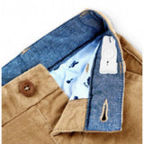 Pantalone In Velluto Millerighe Elasticizzato Neonato BOBOLI 715092 - BOBOLI - LuxuryKids