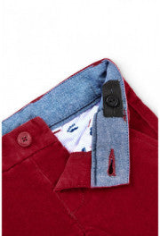 Pantalone In Velluto Millerighe Elasticizzato Neonato BOBOLI 715092 - BOBOLI - LuxuryKids