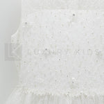 Abito Neonata Cerimonia Elegante Principesco Bianco Sarah Louise 070022 - SARAH LOUISE - LuxuryKids