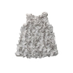 Abito smanicato con petali grigio perla neonata   Liu Jo H13008 - LIU JO - LuxuryKids