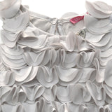 Abito smanicato con petali grigio perla neonata   Liu Jo H13008 - LIU JO - LuxuryKids