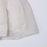 Abito Smanicato Elegante Caldo Cotone Panna Neonata MINIBANDA T018 - MINIBANDA - LuxuryKids