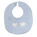 Bavetta In Caldo Cotone Azzurro Neonato Ninnaoh I19215 - NINNAOH - LuxuryKids