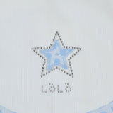 Bavetta In Spugna Bianca Neonato Lolo' 6036 - LOLO' - LuxuryKids