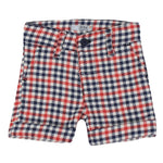 Bermuda Caldo Cotone Fantasia a Quadretti e Righe Bambino Dr. Kids 518 - DR.KID - LuxuryKids