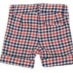 Bermuda Caldo Cotone Fantasia a Quadretti e Righe Bambino Dr. Kids 518 - DR.KID - LuxuryKids