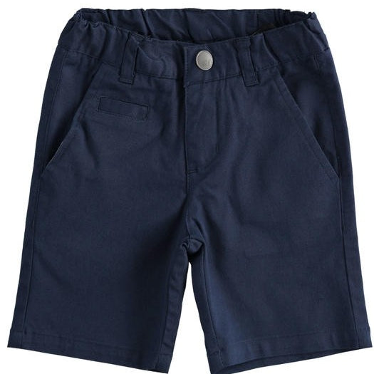 Bermuda Classico In Cotone Blu Bambino SARABANDA 2550 - SARABANDA - LuxuryKids