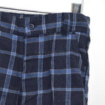 Bermuda con Fantasia a Quadretti Blu Per Bambino Dr.Kids 574 - DR.KID - LuxuryKids