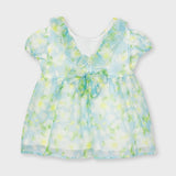 Blusa Mezza Manica Stampata Multicolour Bambina MAYORAL 3189 - MAYORAL - LuxuryKids