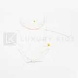 Body Con Collo Volant Neonata Chua B2C1GA - CHUA - LuxuryKids