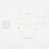 Body Con Collo Volant Neonata Chua B2C1GA - CHUA - LuxuryKids