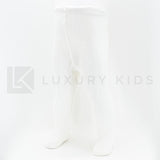 Calza caldo cotone traforata per neonati Panna STORY LORIS 13198P - STORY LORIS - LuxuryKids