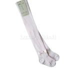 Calza in caldo cotone con fiocco Neonata rosa STORY LORIS 13608R-00 - STORY LORIS - LuxuryKids