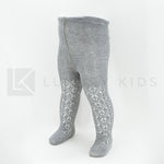 Calza in caldo cotone traforata neonati Grigio STORY LORIS 13198G-00 - STORY LORIS - LuxuryKids
