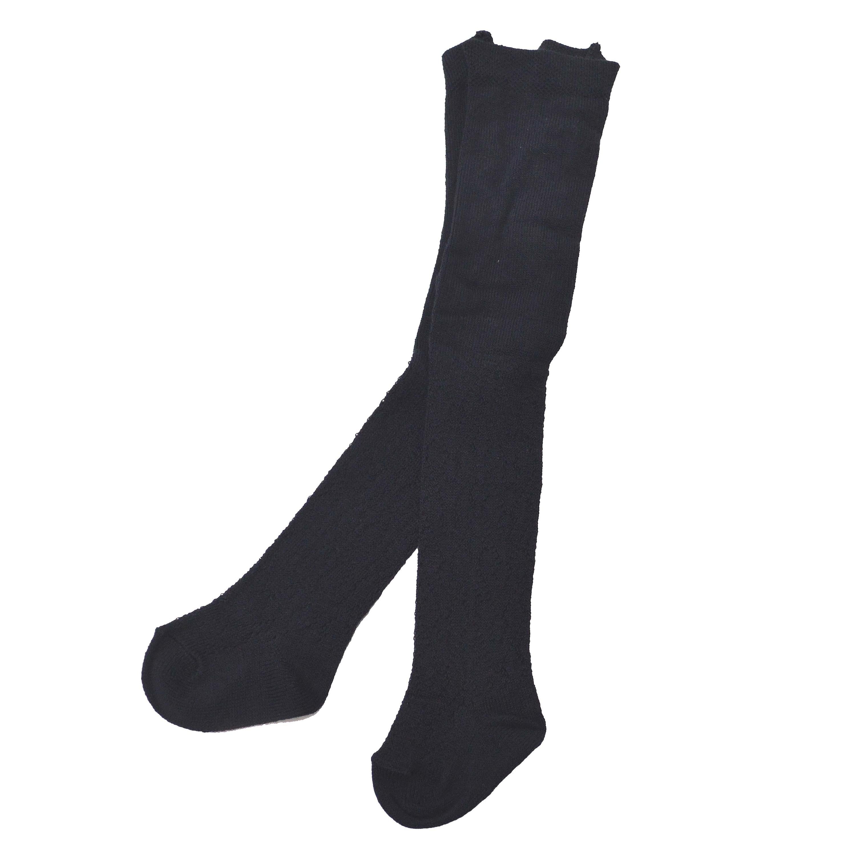 Calza in caldo cotone traforata Unisex Neonati Blu  STORY LORIS 13198B - STORY LORIS - LuxuryKids