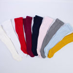 Calzamaglia In Caldo Cotone Traforata Grigio Scuro Neonati CARLOMAGNO 1031 - CARLOMAGNO - LuxuryKids